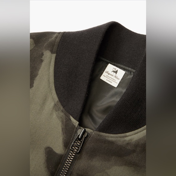 Sasquatchfabrix Crow Print Wool Bomber - Picture 7 of 9